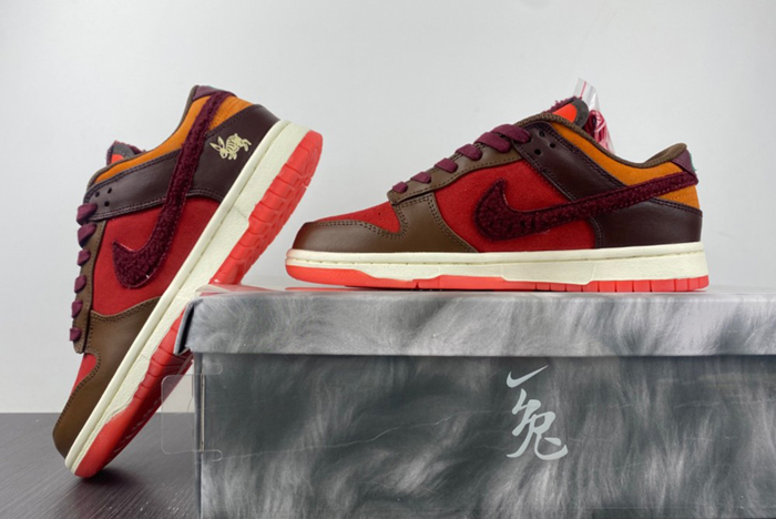 Nike Dunk Low Year of the Rabbit Orange FD4203-661