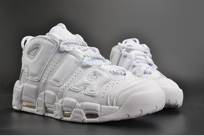 Nike Air More Uptempo "Triple White" mens 921948-100
