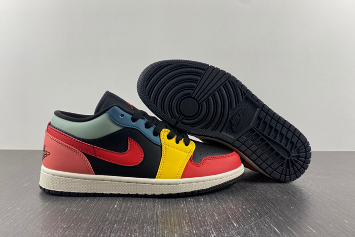AIR JORDAN 1 LOW SE Black Multi-Color DN3739-060
