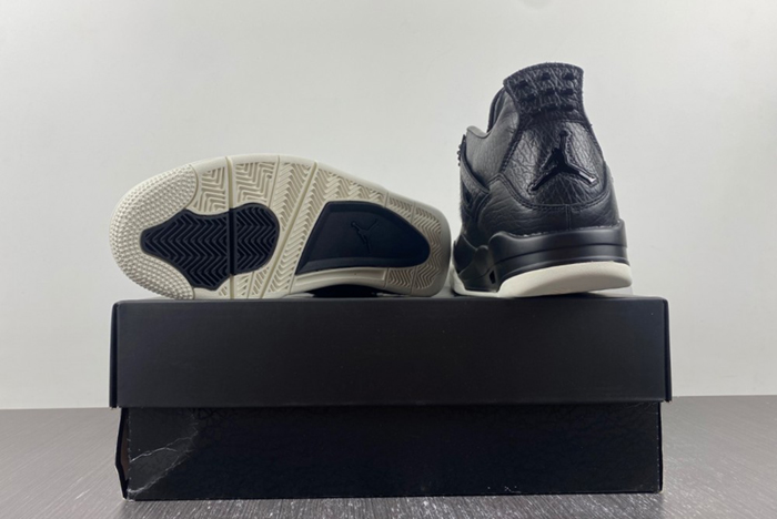 Jordan 4 Retro Pony Hair Black Men