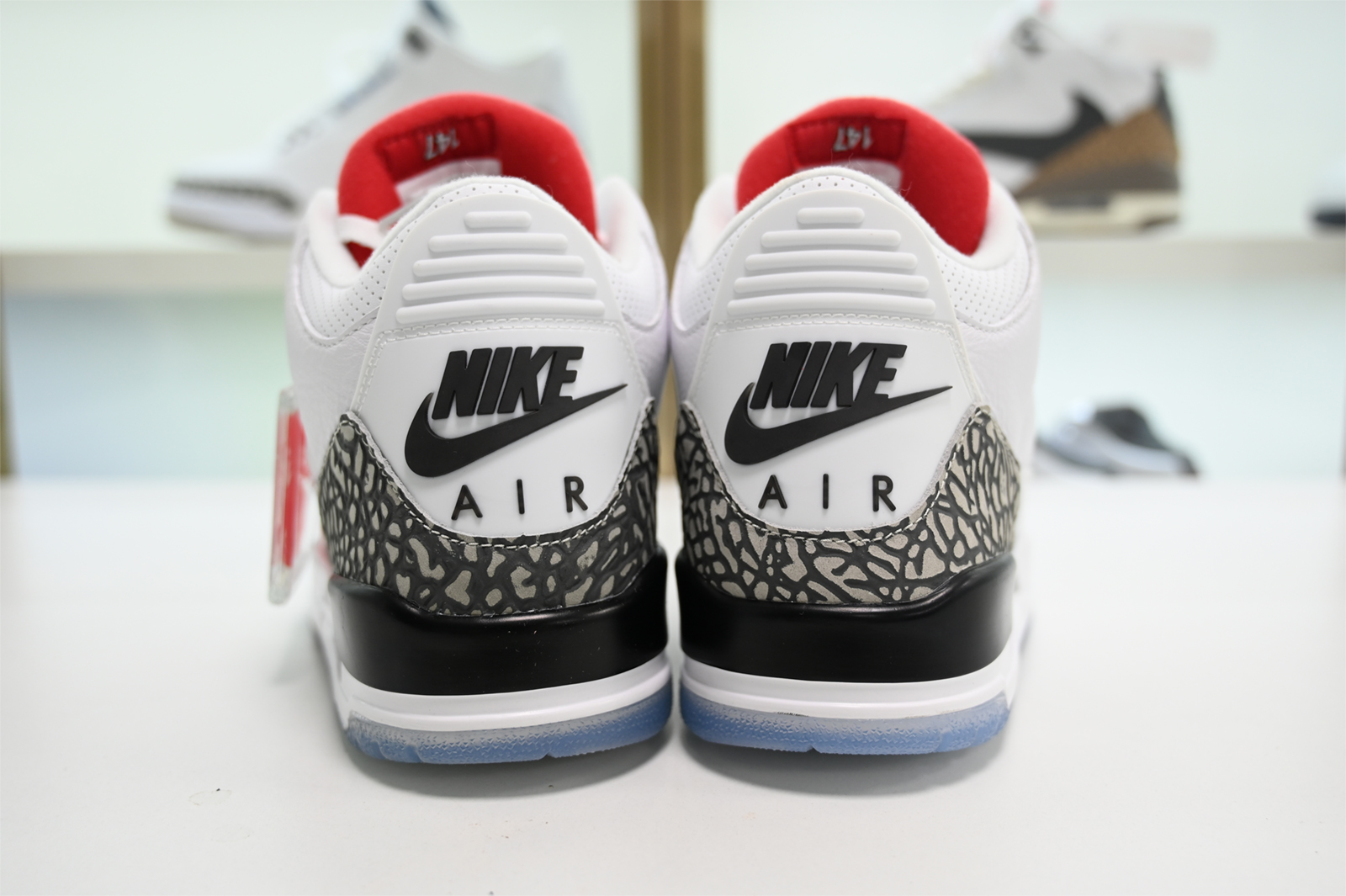 Jordan 3 Retro Free Throw Line White Cement Men