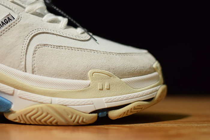 Balenciaga Triple S White Suede  500597 W0971 9000