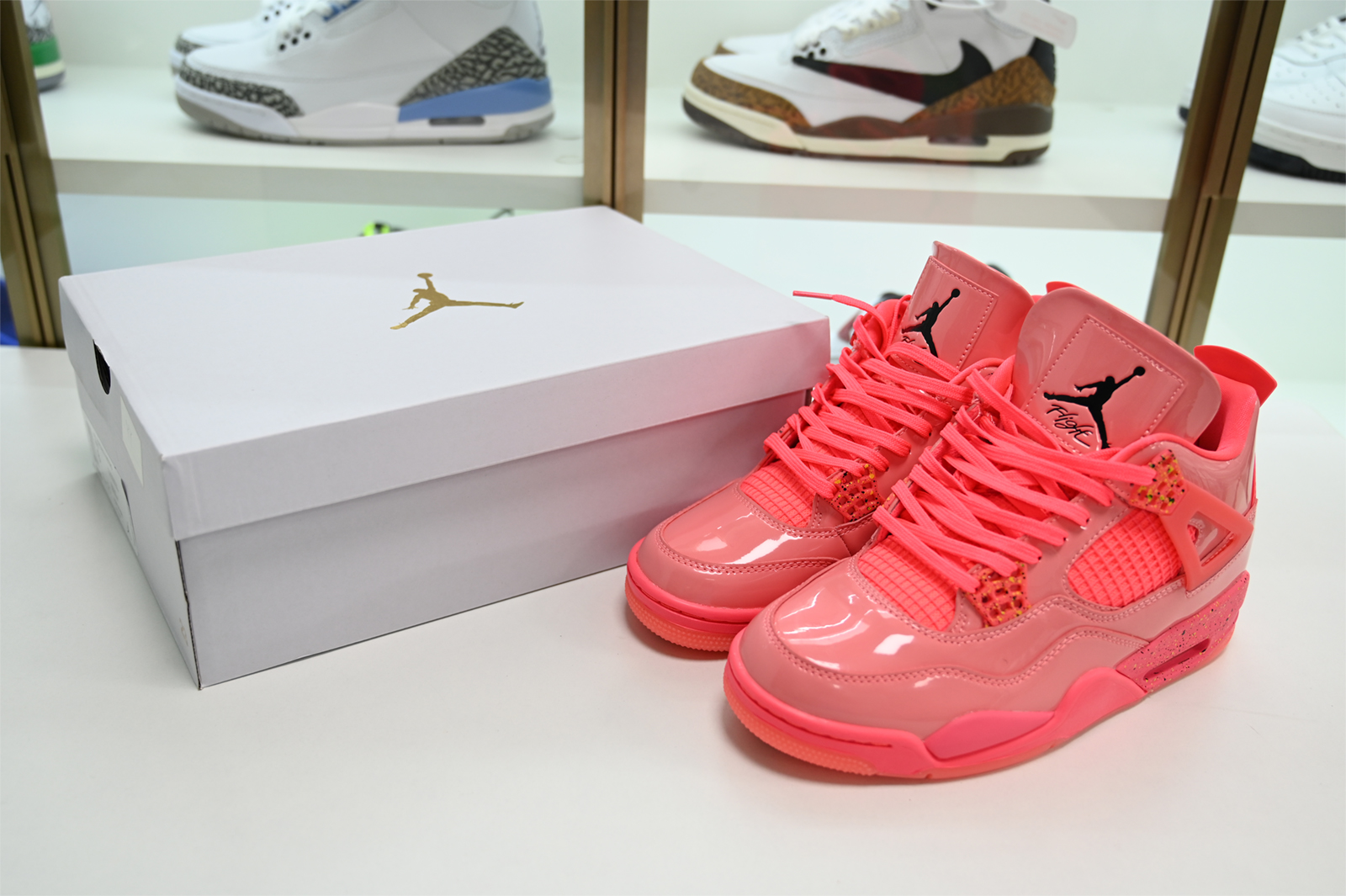 NIKE AIR JORDAN 4 RETRO HOT PUNCH (W) AQ9128-600