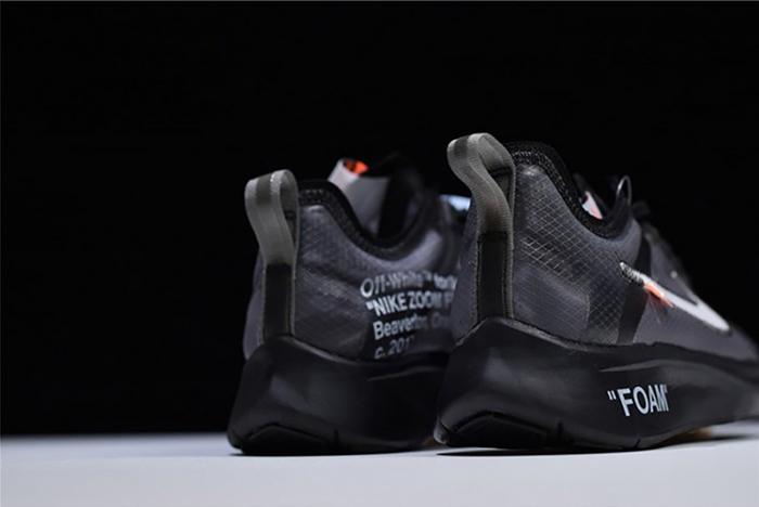 Off-White  Nike Zoom Fly Black AJ4588-001