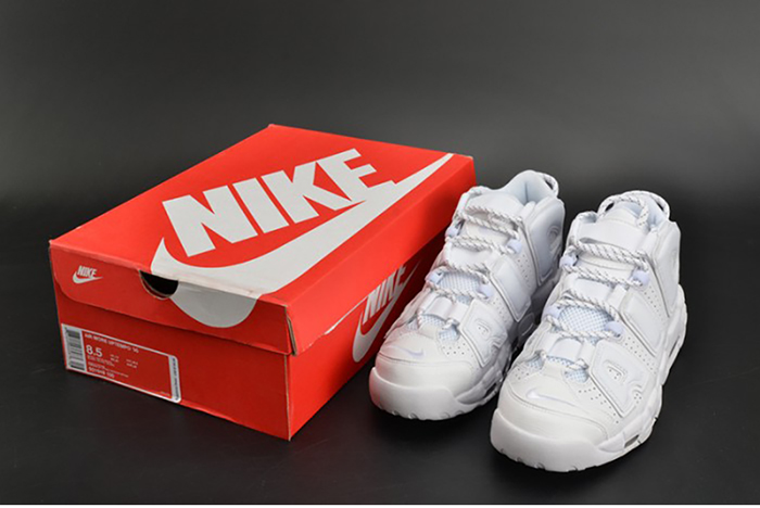 Nike Air More Uptempo "Triple White" mens 921948-100