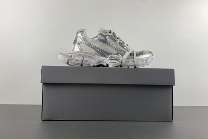 BALENCIAGA -PHANTOM SNEAKER silver 734731 W3XL5 9049