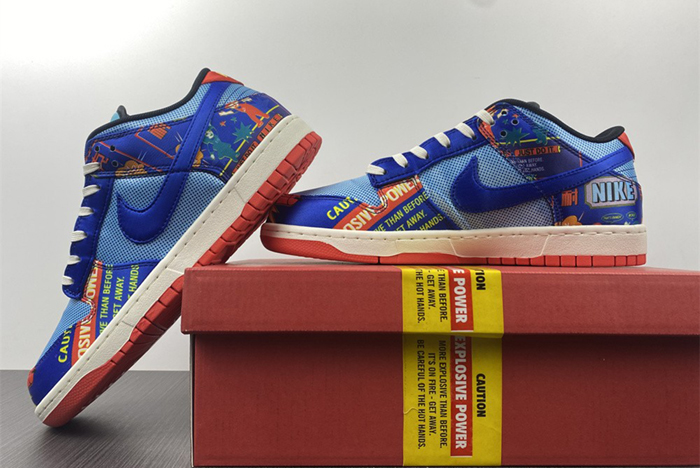 NIKE Dunk Low Firecracker   DH4966-446