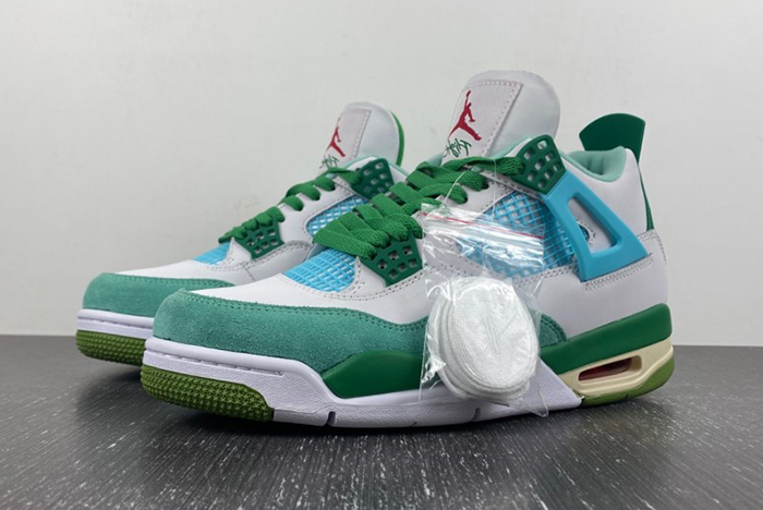 Air Jordan 4 PE SB green  AJ4-KNCW