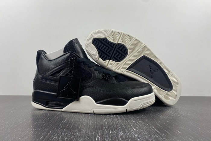 Jordan 4 Retro Pony Hair Black Men
