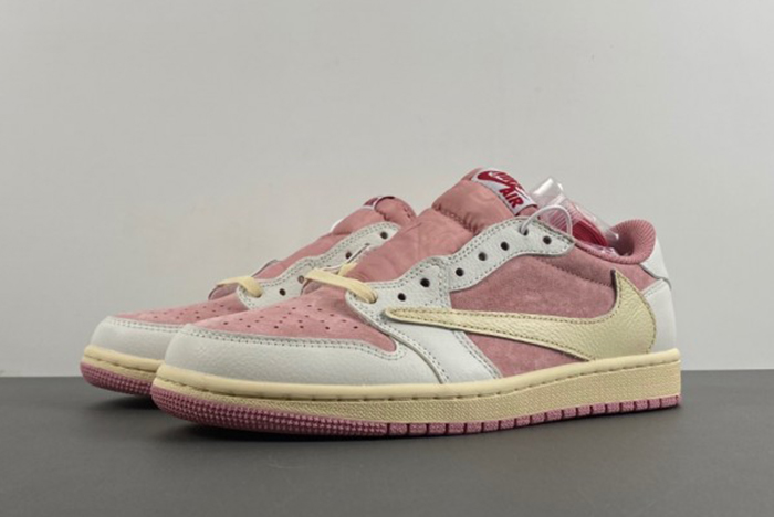 Travis Scott x Air Jordan 1 Low OG PINK  DM7866-600
