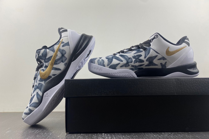 Nike Kobe 8 Protro White Metallic Gold FV6325-100