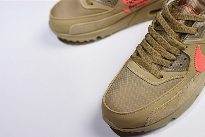 Off-White  Nike Air Max 90 Desert Ore AA7293-200