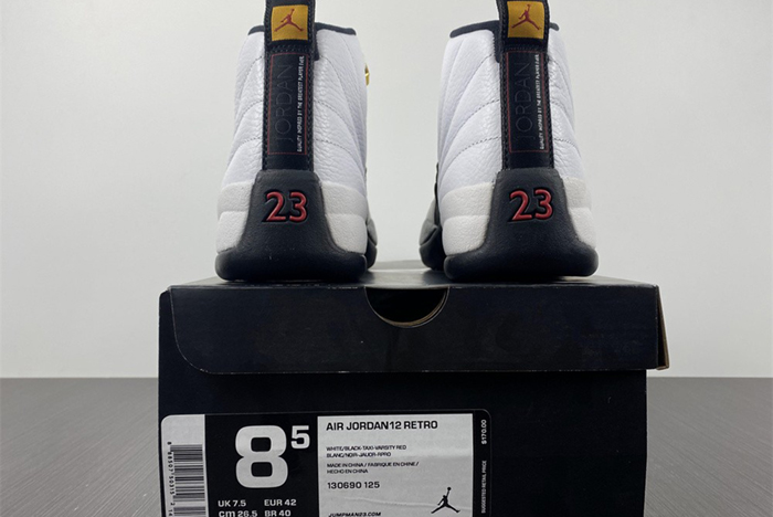 Air Jordan 12 AJ12 Taxi 130690-125