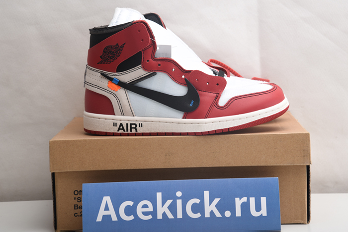 Off-White  Air Jordan 1 Retro Chicago The Ten AA3834-101