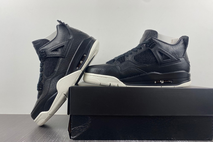 Jordan 4 Retro Pony Hair Black Men