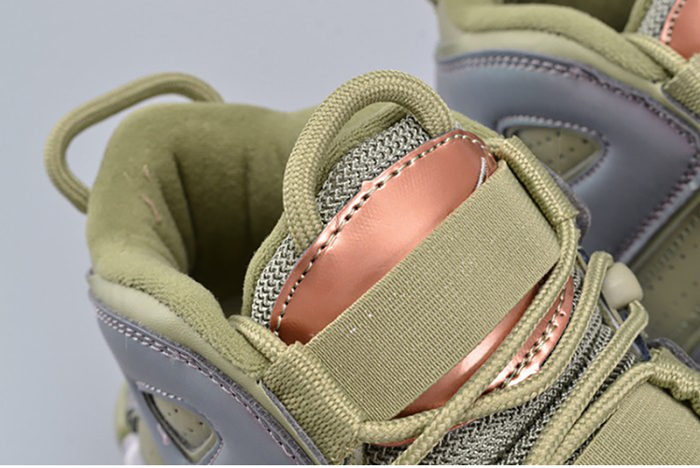 Nike Air More Uptempo "Iridescent" Dark Stucco/White 917593-001