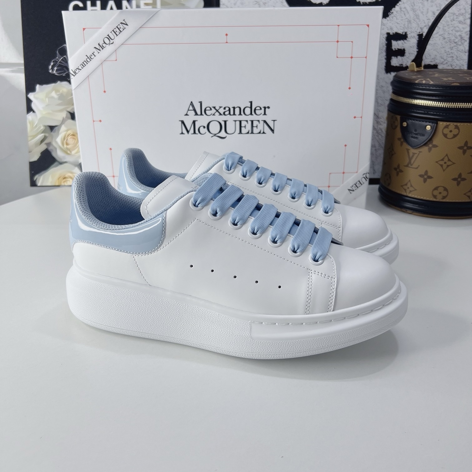 Alexander McQueen  jelly blue