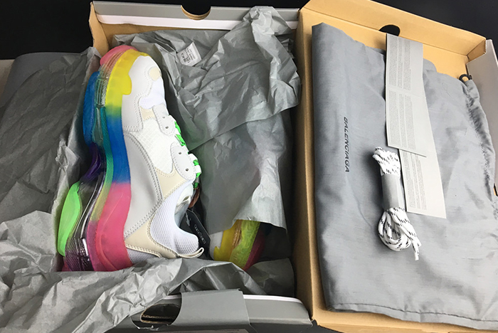 BALENCIAGA TRIPLE S TRAINER - BALENCIAGA -WHITE 544351 W09E1 1895