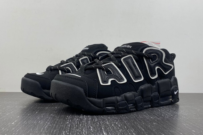 AMBUSH x Nike Air More Uptempo Low 'Black/White'  FB1299-001
