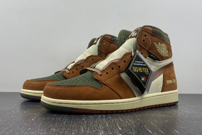 Air Jordan 1 Element Tackles a Tan and Olive Palette DB2889-102