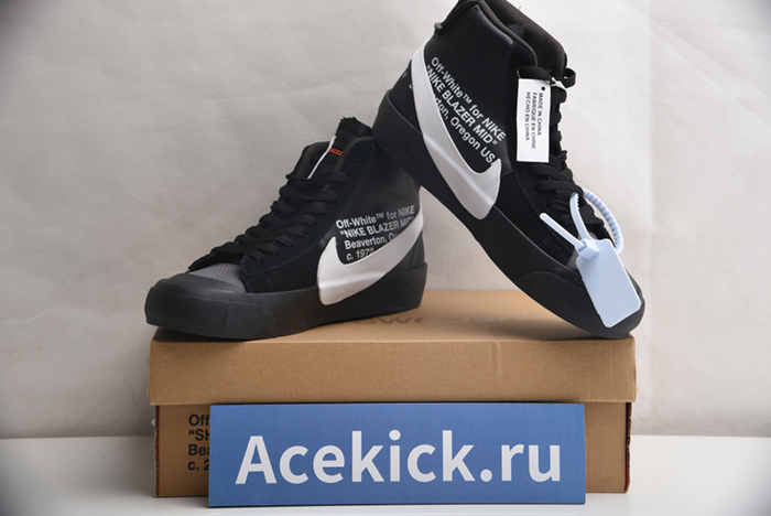 Off-White  Nike Blazer Black AA3832-001