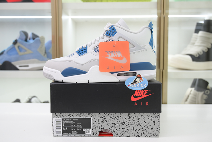 Air Jordan 4 Military Blue  FV5029-141