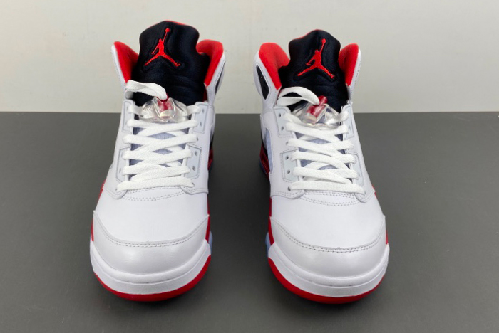 Air Jordan 5  Fire Red Black Tongue HQ7978-101
