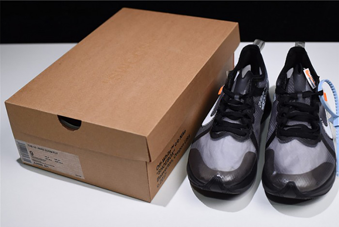 Off-White  Nike Zoom Fly Black AJ4588-001