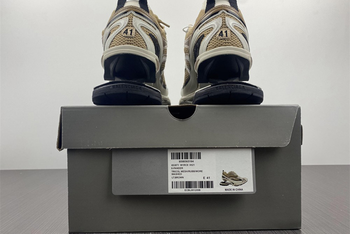 Balenciaga X-PANDER SNEAKER IN  LT.BROWN 653871 w1rc8 0521