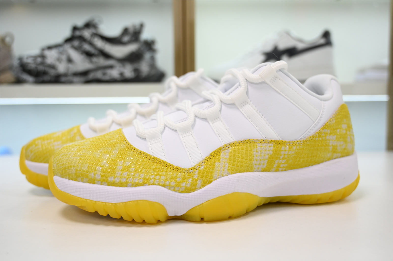 Air Jordan 11 Low “Yellow Snakeskin” AH7860-107