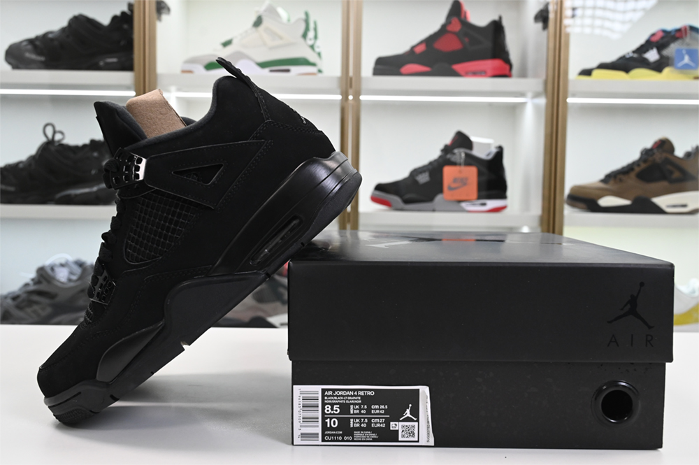 Air Jordan 4 “Black Cat” CU1110-010