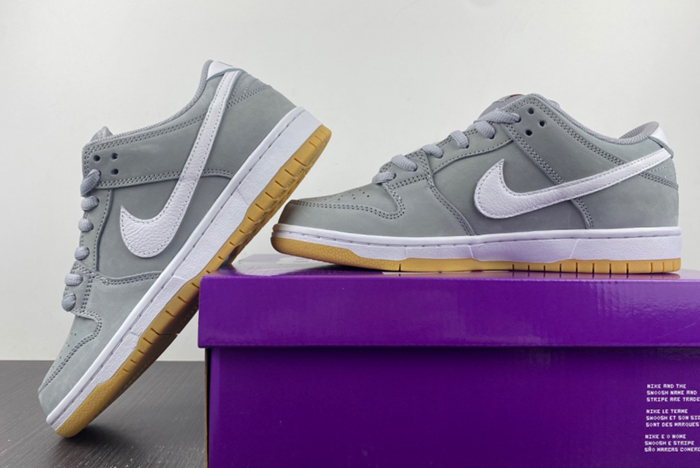 Nike SB Dunk Low Pro ISO Orange Label Wolf Grey Gum DV5464-001