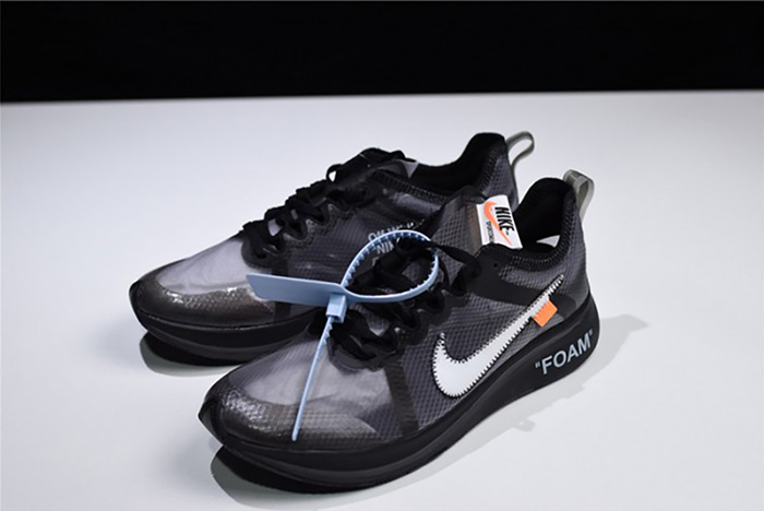Off-White  Nike Zoom Fly Black AJ4588-001