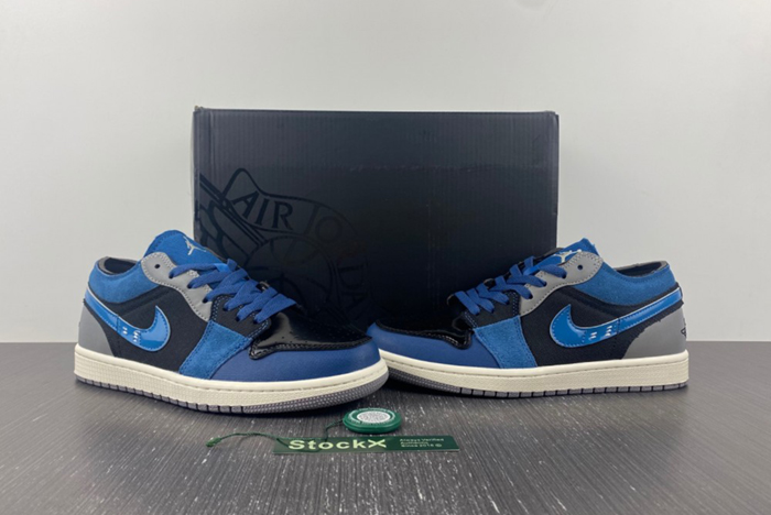 Air Jordan 1 Low Craft Navy  DR8867-400