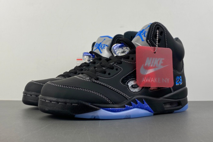 Awake NY x Air Jordan 5  Racer Blue DV4982-004