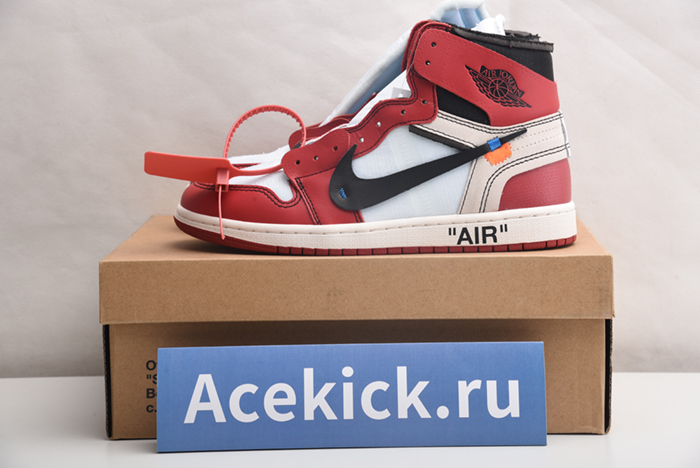 Off-White  Air Jordan 1 Retro Chicago The Ten AA3834-101