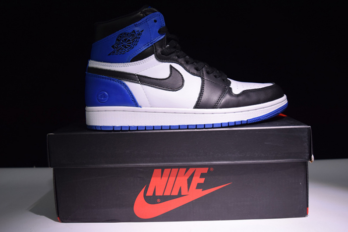 Air Jordan 1 Retro Fragment black/sport royal-white mens 716371-040
