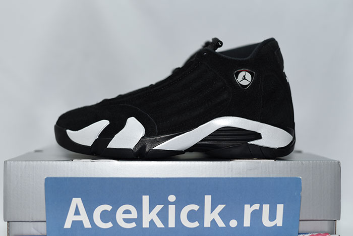 Air Jordan 14 ’Black and white '  487471-016