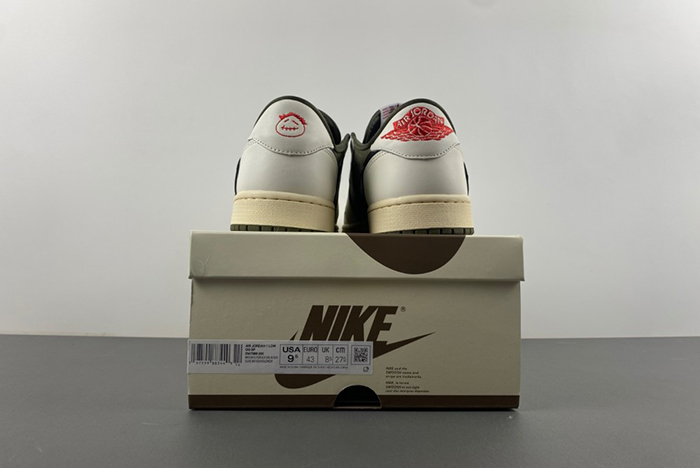 Travis Scott x Air Jordan 1 Low OG  Medium Olive DM7866-200