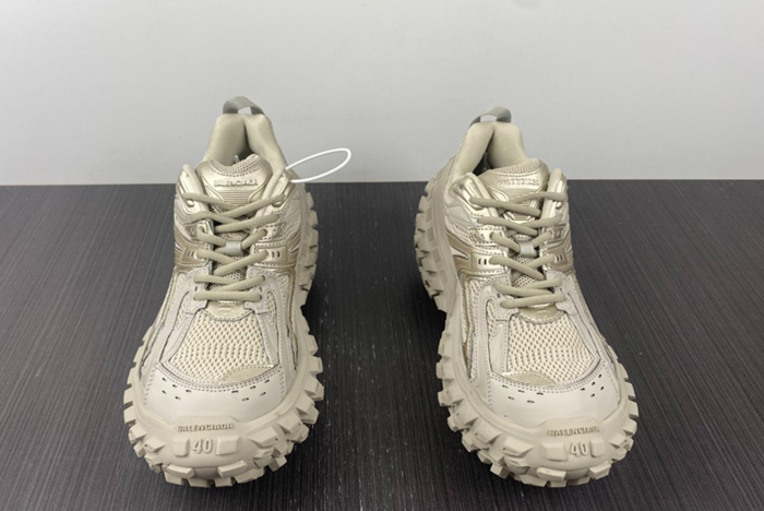 Balenciaga Defender Trainers in beige mesh and nylon 685613W2RA69700
