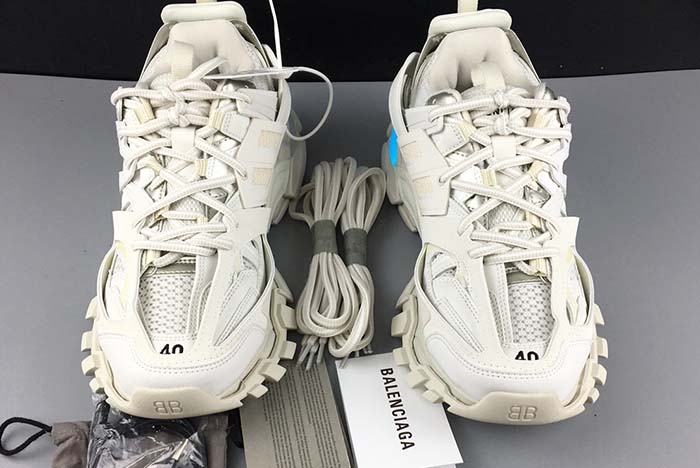 BALENCIAGA TRACK RUNNERS WHITE 542023 W1GB9 6509