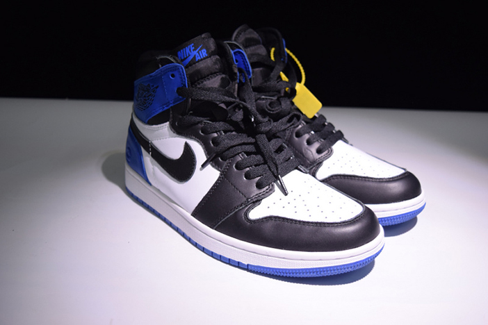 Air Jordan 1 Retro Fragment black/sport royal-white mens 716371-040