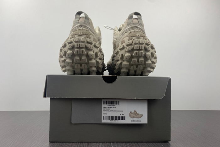 Balenciaga Defender Trainers in beige mesh and nylon 685613W2RA69700