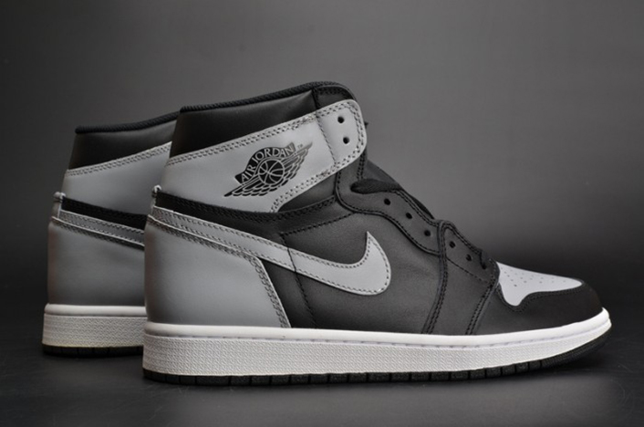 AIR JORDAN 1 RETRO HIGH OG "SHADOW" black mens 555088-014