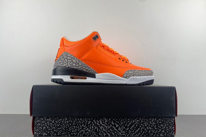 Air Jordan 3 Retro "Orange" AJ3 CT8532-801