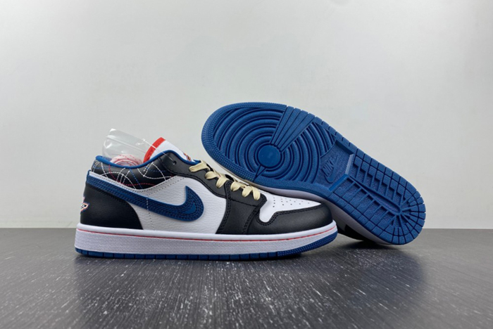 Air Jordan 1 Low SE 'Industrial Blue Sashiko' FV3622-141