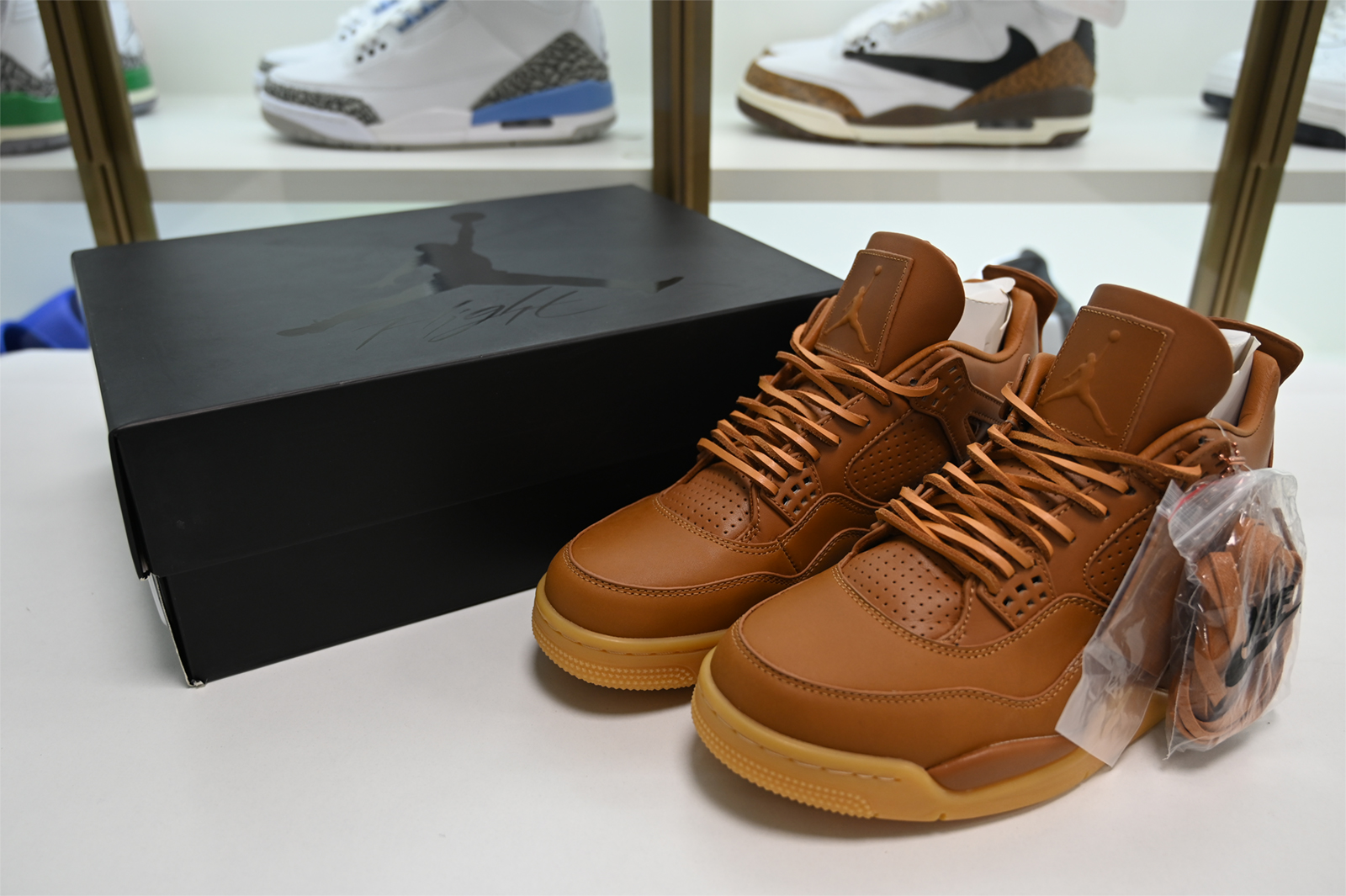 Jordan 4 Retro Ginger Wheat Men