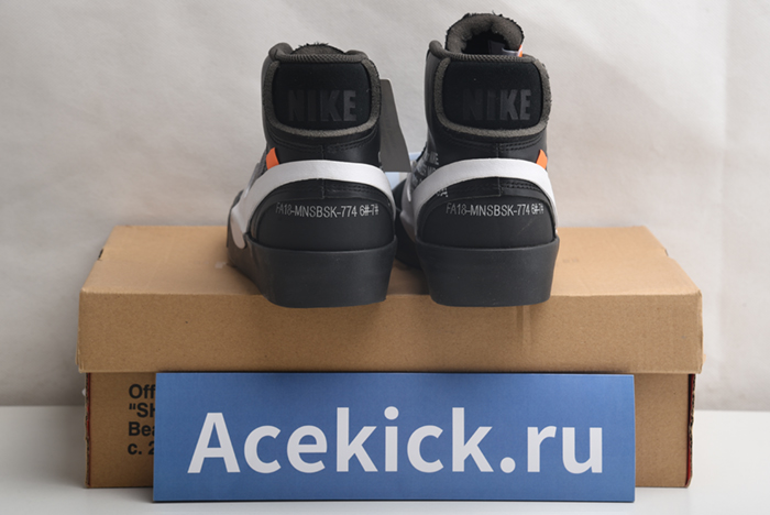 Off-White  Nike Blazer Black AA3832-001