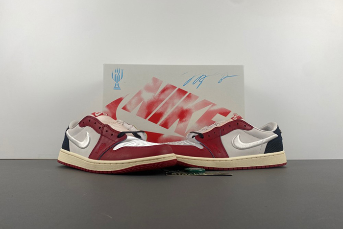 Jordan 1 Retro Low OG Trophy Room Rookie Card Home HV6157-100