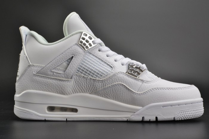 Air Jordan 4 Retro Pure Money white mens 308497-100